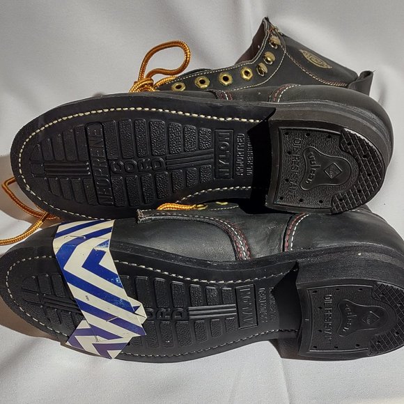 Dickies safety toe insulated black boots, size 9D - Picture 3 of 4